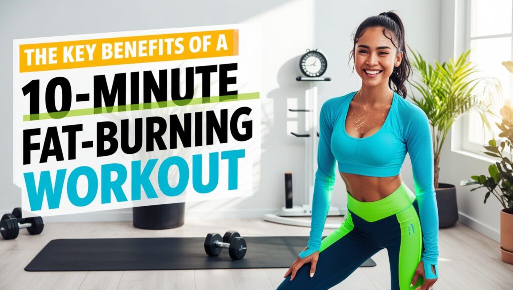 10-minute fat burning workout at home